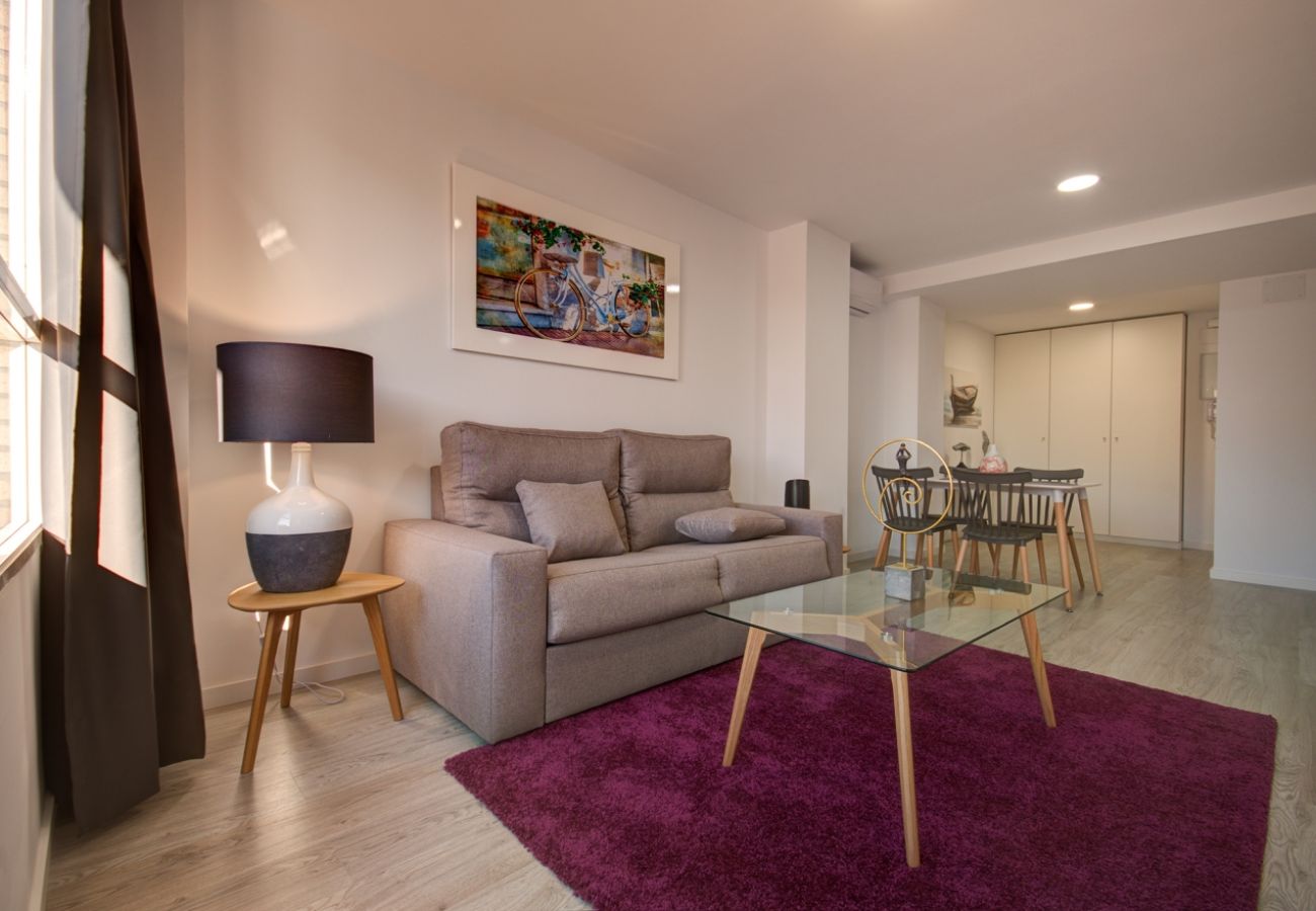 Apartamento en Valencia - El apartamento Marina Beach 4B en Valencia.