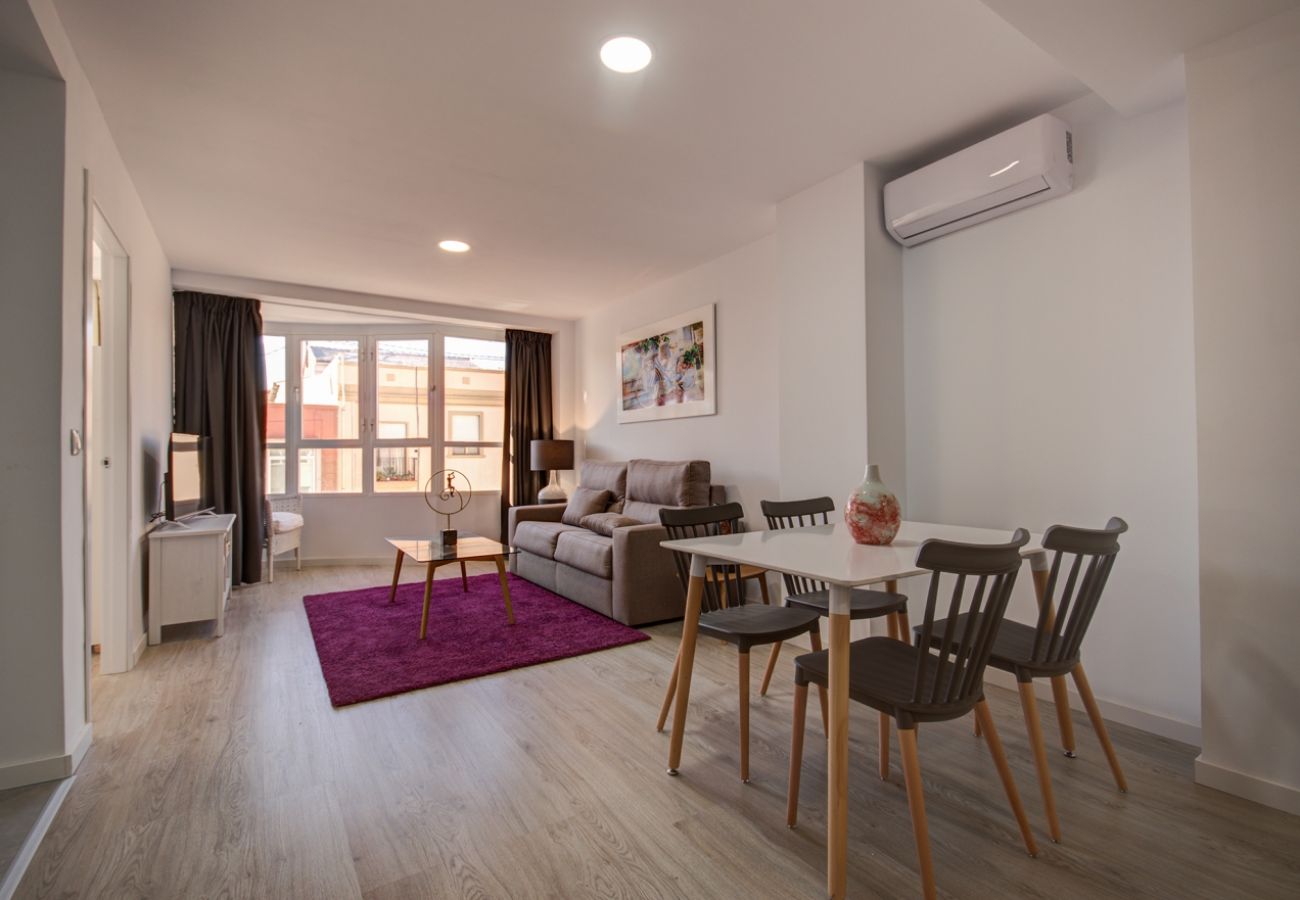 Apartamento en Valencia - El apartamento Marina Beach 4B en Valencia.