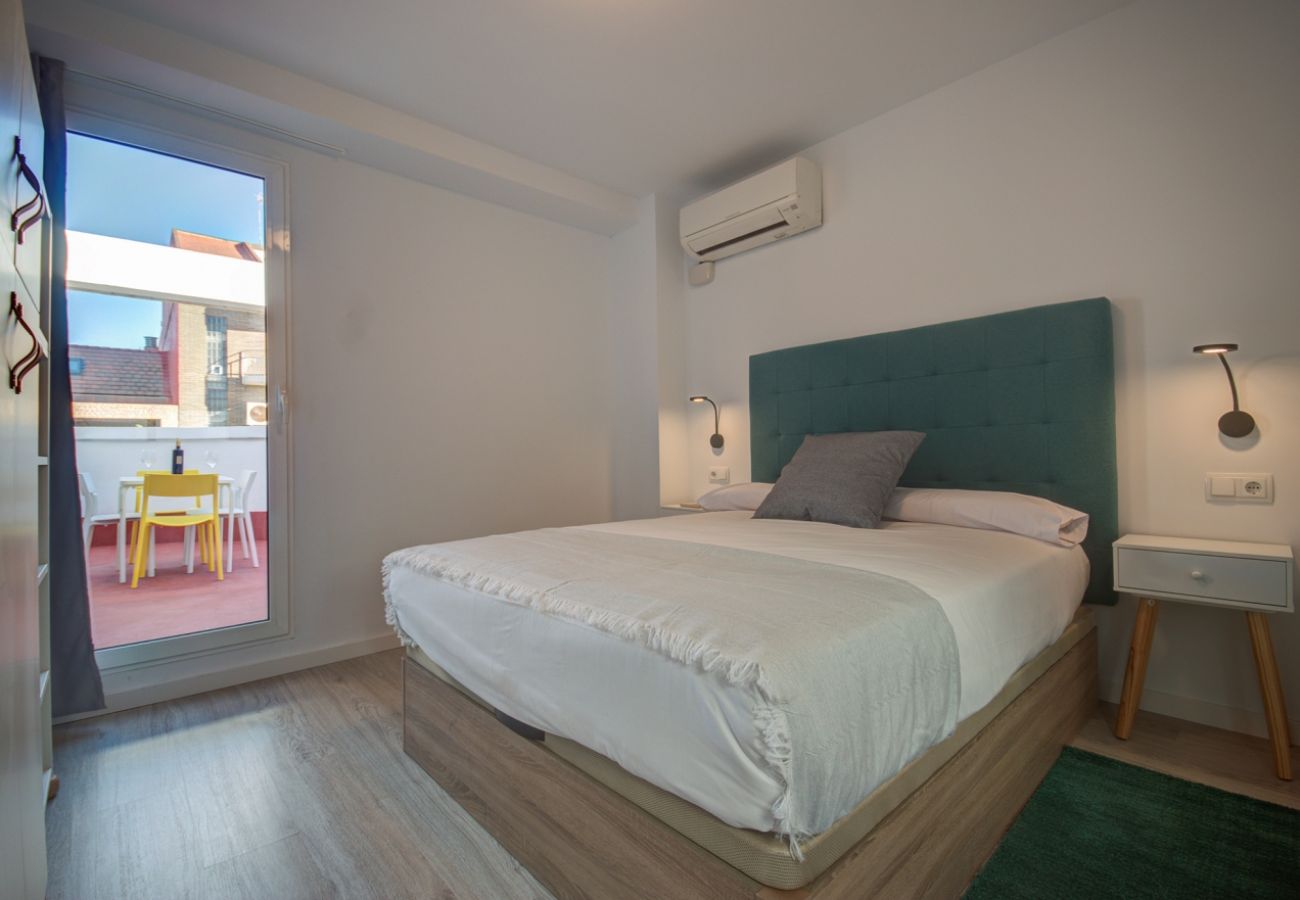 Apartamento en Valencia - El apartamento Marina Beach 5A en Valencia.