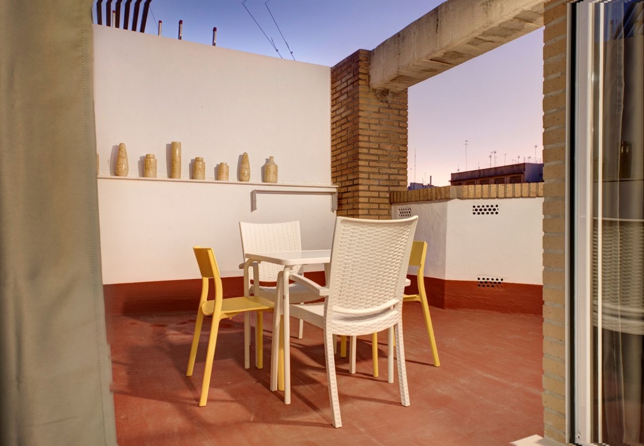 Apartamento en Valencia - El apartamento Marina Beach 5B en Valencia.