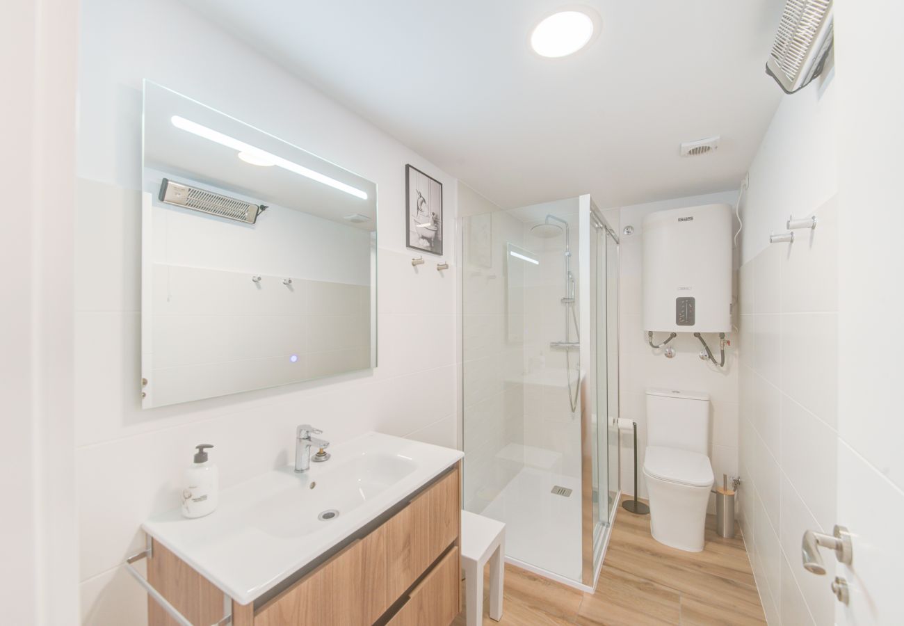 Apartamento en Valencia - El apartamento Marina Beach 3B en Valencia.