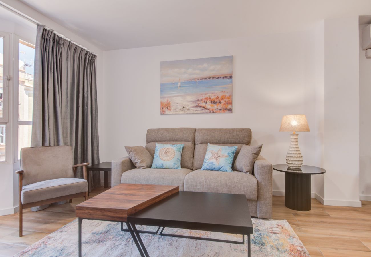 Apartamento en Valencia - El apartamento Marina Beach 3B en Valencia.